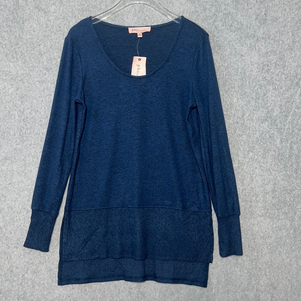 PHILOSOPHY IMPERIAL Revolve LIGHTWEIGHT CREWNECK SWEATER TOP SIZE XS NWT - Picture 1 of 5
